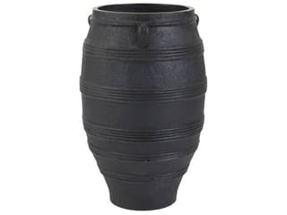 Arteriors Outdoor Chicago Matte Black Planter