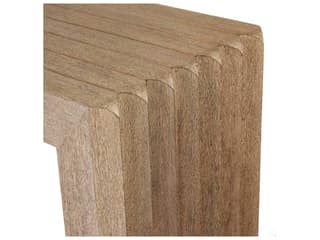 Arteriors Outdoor Delano Willow Teak Rectangular Console Table