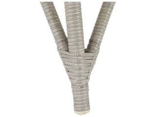Arteriors Outdoor Margot Weathered Gray Wicker Lounge Chair