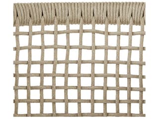 Arteriors Outdoor Enzo Buff Blackened Bronze Metal Rope Dining Chair