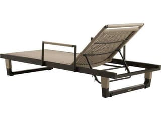 Arteriors Outdoor Buff Metal Rope Chaise Lounge