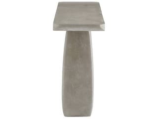 Arteriors Outdoor Melt Smoke Concrete Rectangular Console Table