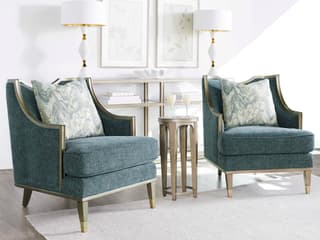 A.R.T. Furniture Harper Gray Fabric Accent Chair