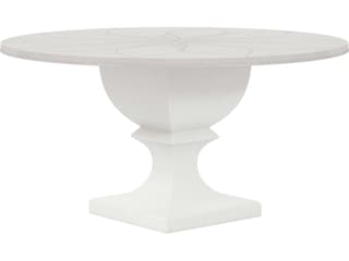 A.R.T. Furniture Mezzanine Round Wood Dove Gray Dining Table