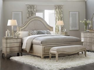 A.R.T. Furniture Starlite 3-Drawers Silver Parrawood Nightstand