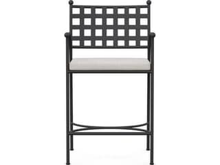 Azzurro Living Athens Wrought Iron Metal Counter Stool