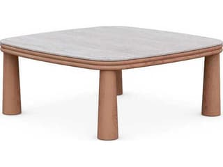 Biscayne Natural Teak Square Coffee Table