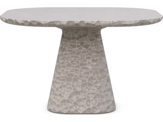 Azzurro Living Panama Oat Concrete Square Dining Table