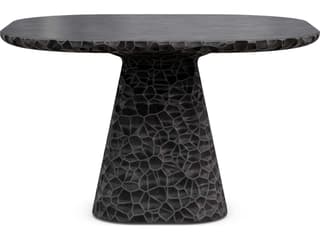 Azzurro Living Panama Coal Concrete Square Dining Table