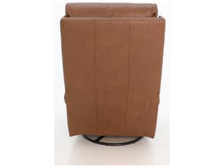Barcalounger Vintage Crews Dobbs Saddle Brown Leather Recliner