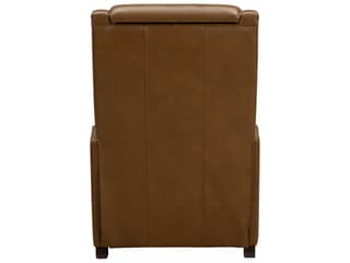 Barcalounger Vintage Taylor Elwood Saddle Brown Leather Recliner