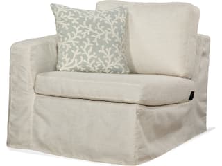 Calypso Left Arm Lounge Chair with Slipcover