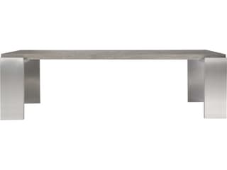 Bernhardt Foundations Rectangular Wood Light Shale Dining Table