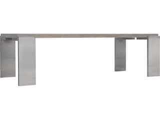 Bernhardt Foundations Rectangular Wood Light Shale Dining Table