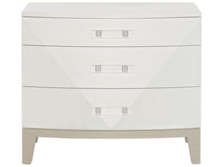 Axiom 3-Drawers Poplar Wood Nightstand