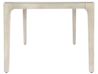 Bernhardt Exteriors Matte Shell Sun-washed Teak Rectangular Dining Table