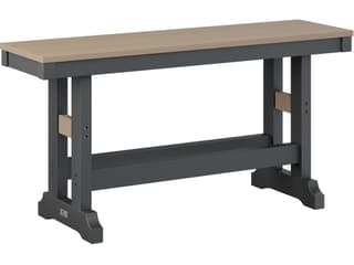 Berlin Gardens Classic Recycled Plastic Counter Height Outdoor Bench