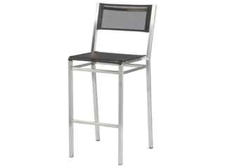 Equinox Bar Stool - Charcoal Textilene Sling