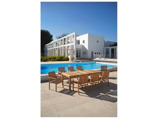 Barlow Tyrie Linear Teak Dining Armchair - Thumbnail 5