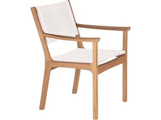 Barlow Tyrie Monterey Teak Rope Dining Chair
