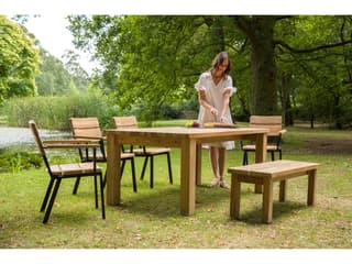 Barlow Tyrie Titan Teak Bench