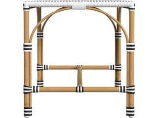 Butler Outdoor Tobias Aluminum Wicker Bench
