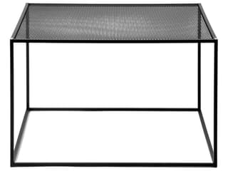 Buster + Punch Meshed Rectangular Steel Black Coffee Table
