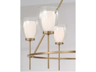 Capital Lighting Averitt 6-Light Matte Black Candelabra Chandelier