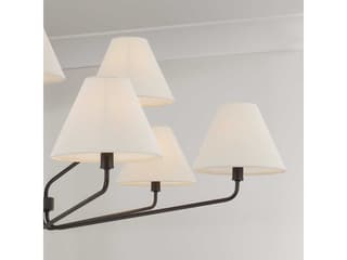Capital Lighting Chadwick 9-Light Espresso Black Chandelier