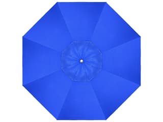 California Outdoor Umbrella Quick Ship Newport Series Aluminum 7.5 Foot Octagon Pulley Lift Outdoor Umbrella