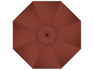 California Patio Umbrella Custom Casa Series Aluminum 7.5 Foot Octagon Auto Tilt Crank Lift Patio Umbrella