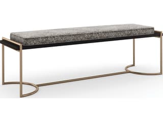 Caracole Slim Line Upholstered Bench - Thumbnail 2