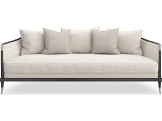 Caracole Upholstery Splash Cream Upholstered Sofa