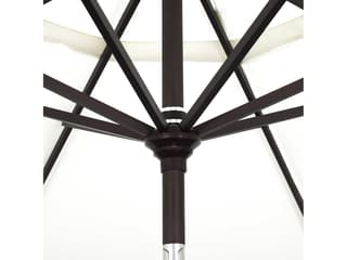 California Patio Umbrella Quick Ship Golden State Series 9 Foot Octagon Market Aluminum Patio Umbrella with Crank Lift System