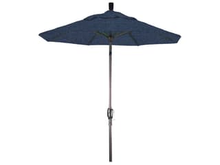 California Patio Umbrella Custom Pacific Trail Series 6 Foot Octagon Market Aluminum Patio Umbrella with Crank Lift System