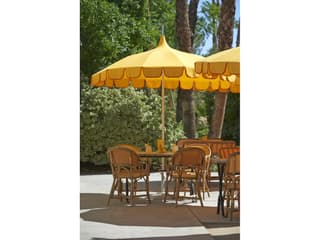 California Outdoor Umbrella Quick Ship Pagoda Series 8.5 Foot Round Market Aluminum Outdoor Umbrella