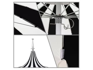 California Outdoor Umbrella Quick Ship Pagoda Series 8.5 Foot Round Market Aluminum Outdoor Umbrella