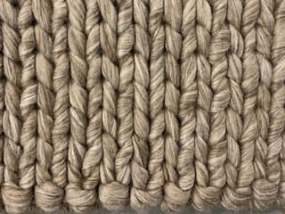 Giovanna Hand-Woven Braided Wool Blend Area Rug Multi-Color