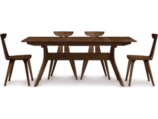 Copeland Audrey Extendable Rectangular Wood Dining Table