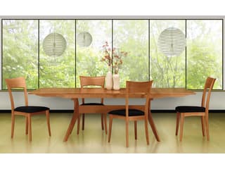 Copeland Audrey Extendable Rectangular Wood Dining Table