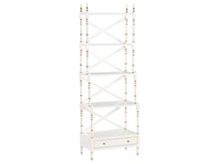Bill Cain White Cream Bookcase