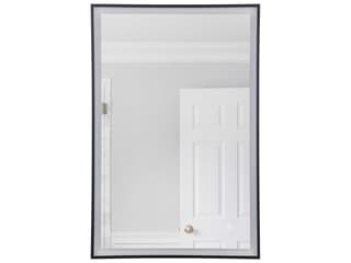 Craftmade Flat Black Rectangular Wall Mirror