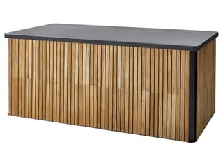 Cane Line Outdoor Combine Lava Grey Aluminum Teak Cushion Large Box