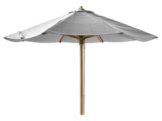 Cane Line Outdoor Classic Teak Pole Parasol W/Pulley System Low