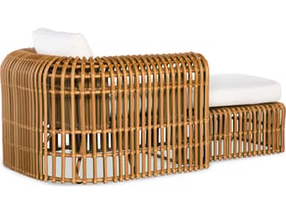 Century Outdoor Carrier And Company Aluminum Cushion Chaise Lounge