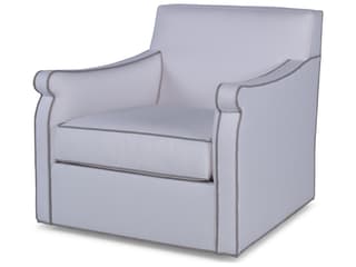 Century Outdoor Fiske Upholstered Swivel Lounge Chair