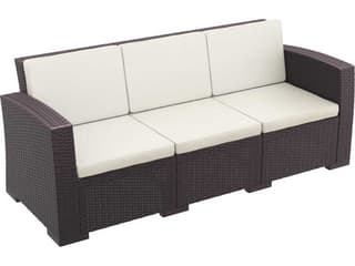 Compamia Monaco Brown Resin Cushion Sofa