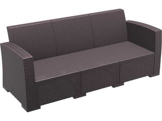 Compamia Monaco Brown Resin Cushion Sofa