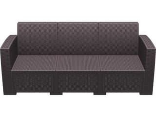 Compamia Monaco Brown Resin Cushion Sofa