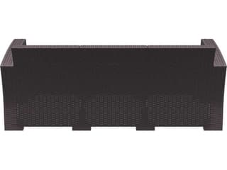 Compamia Monaco Brown Resin Cushion Sofa